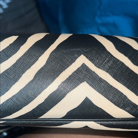 Coach Zebra Print Tote - Black and Tan - Picture 9 of 11